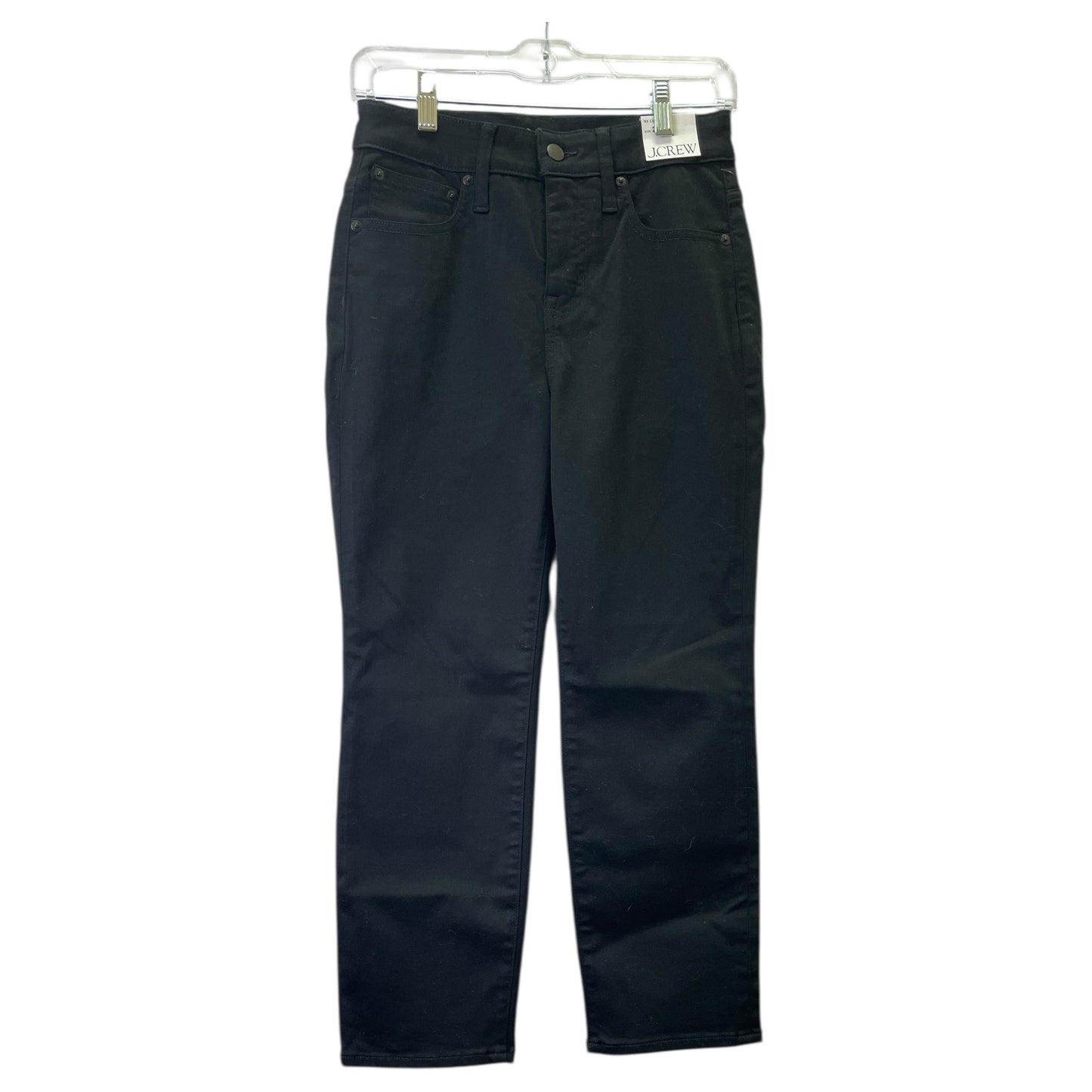 Jeans Skinny By J. Crew In Black, Size:4P