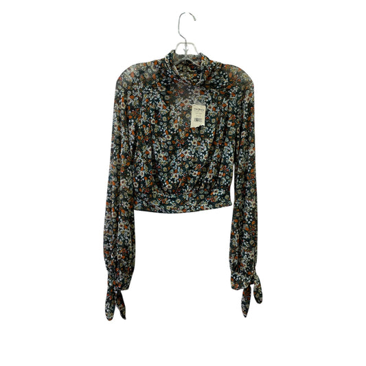 Top Ls By Free People In Green & Orange, Size:Xs