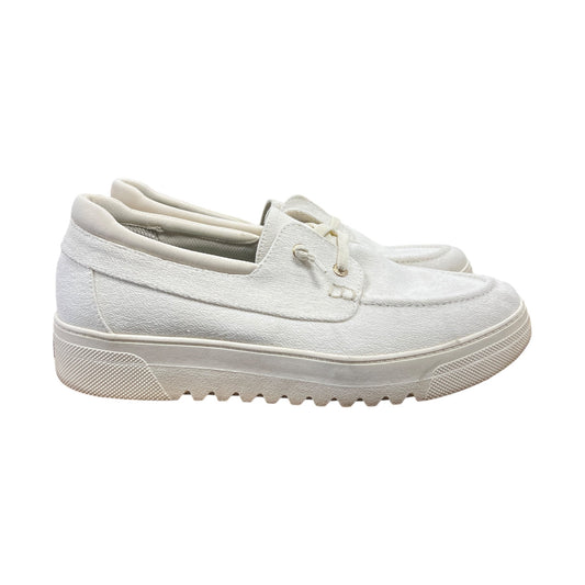 Shoes Flats By Dr Scholls In White, Size:11