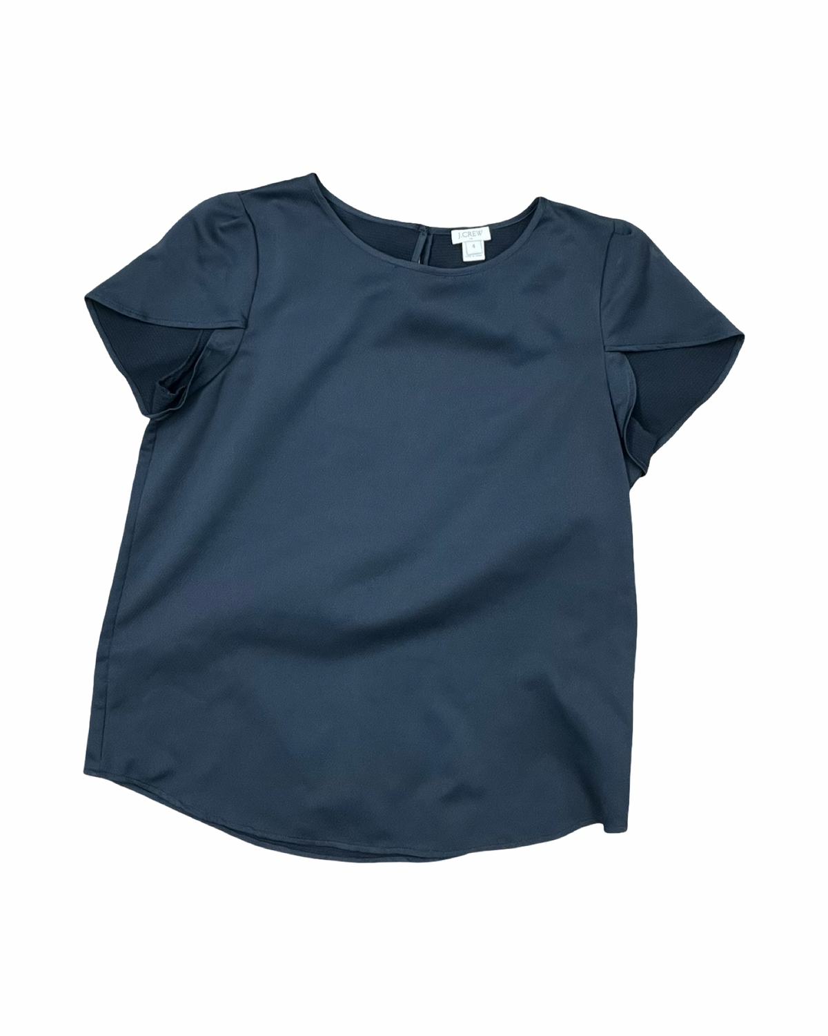 Top Ss By J. Crew In Grey, Size:S