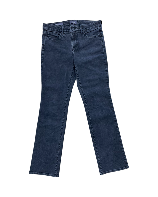 Jeans Straight By Not Your Daughters Jeans In Black, Size:8