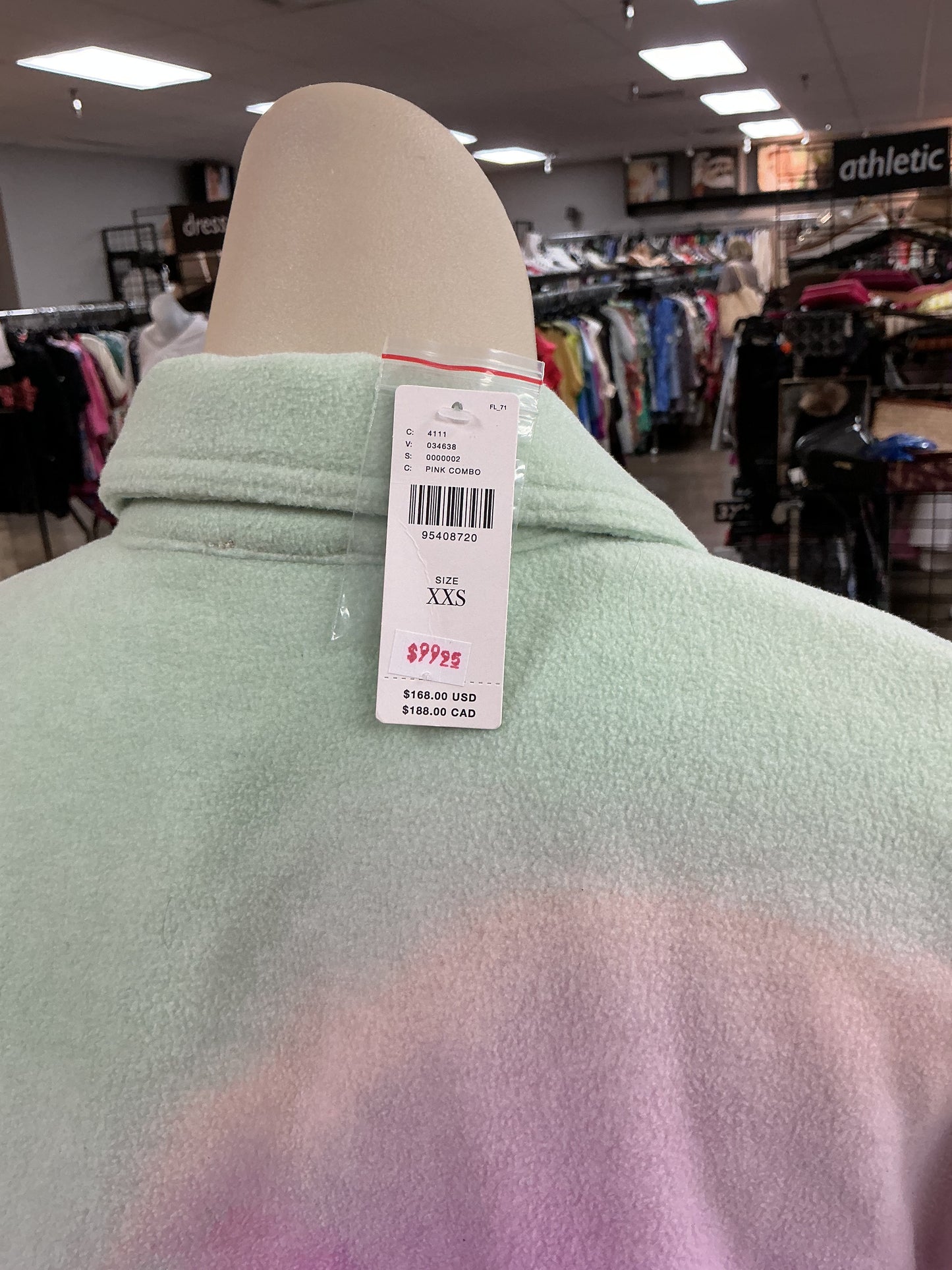 Jacket Fleece By Pilcro In Tie Dye Print, Size:Xxs