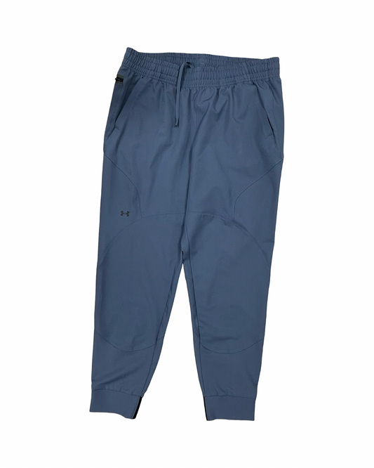 Athletic Pants By Under Armour In Blue, Size:L