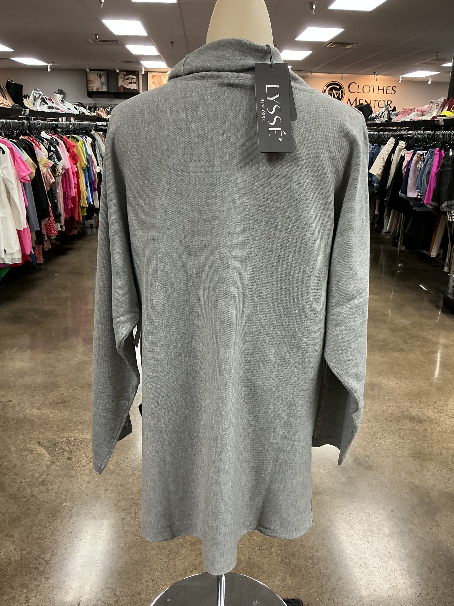 Top Ls By Lysse In Grey, Size:L
