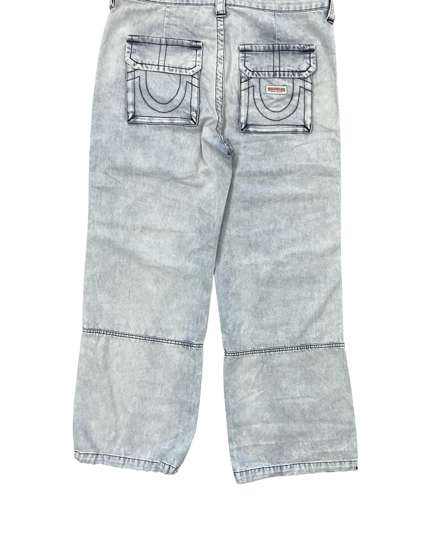 Jeans Boyfriend By True Religion In Blue Denim, Size:12
