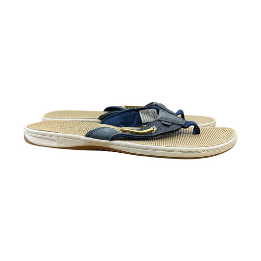 Slippers By Sperry In Blue & Brown