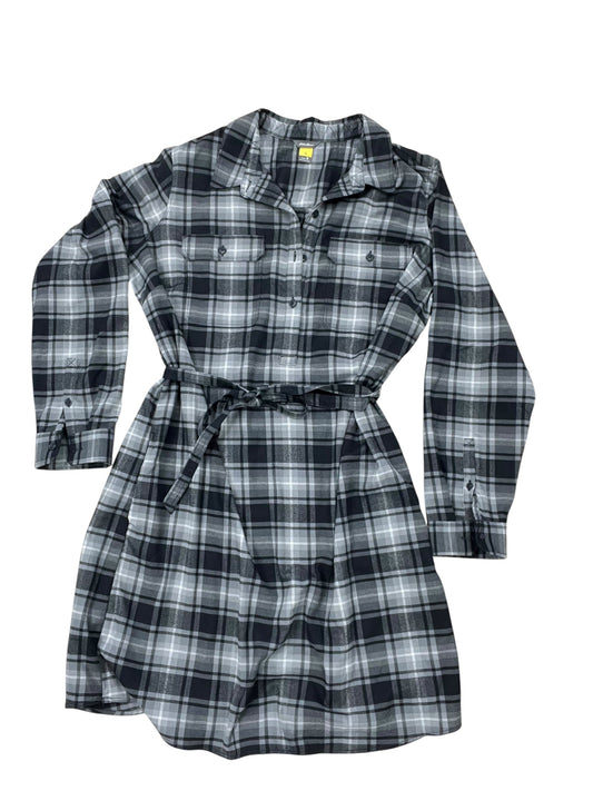 Dress Work By Eddie Bauer In Black & Grey, Size:Xl