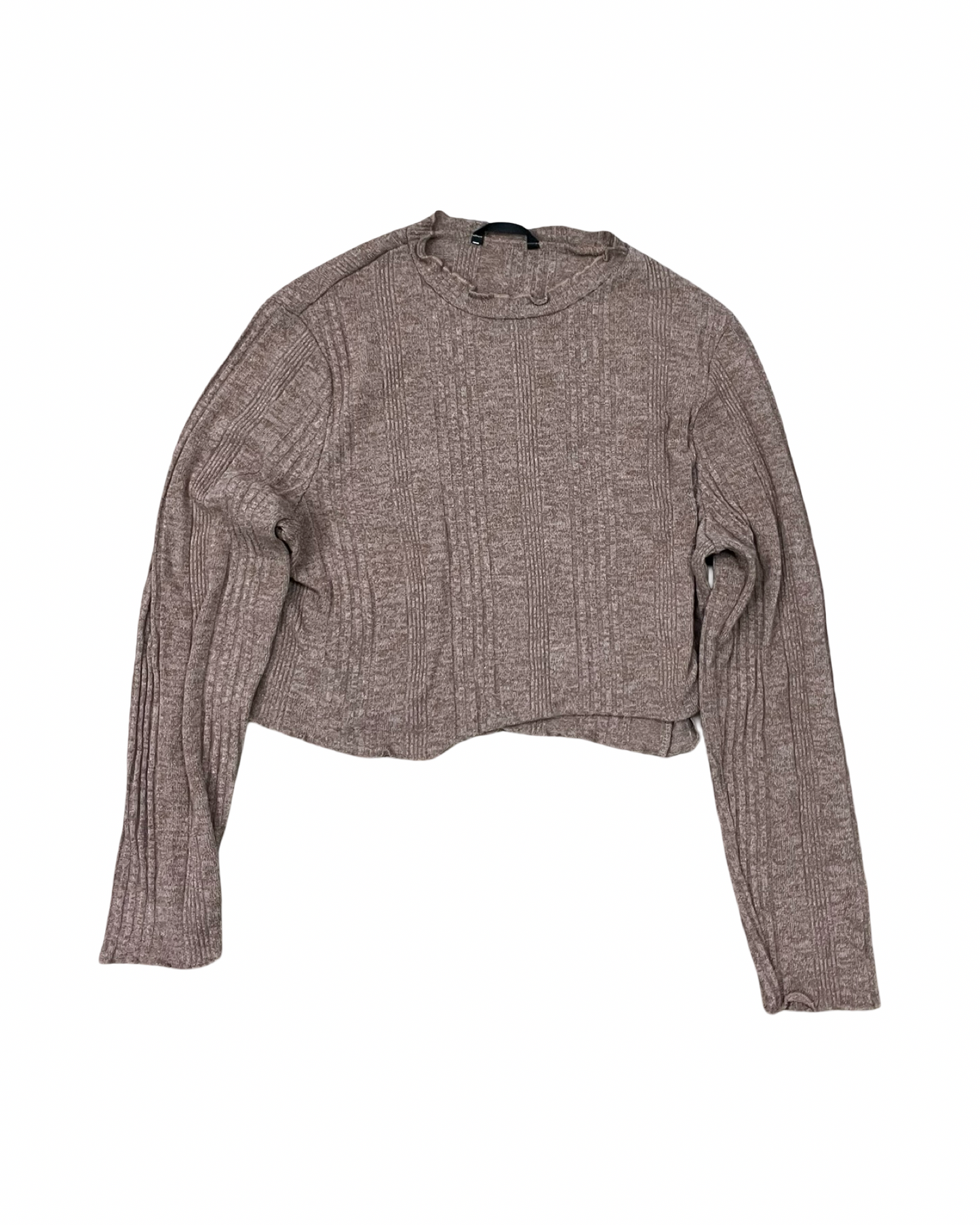 Top Ls Basic By Shein In Brown, Size:2X