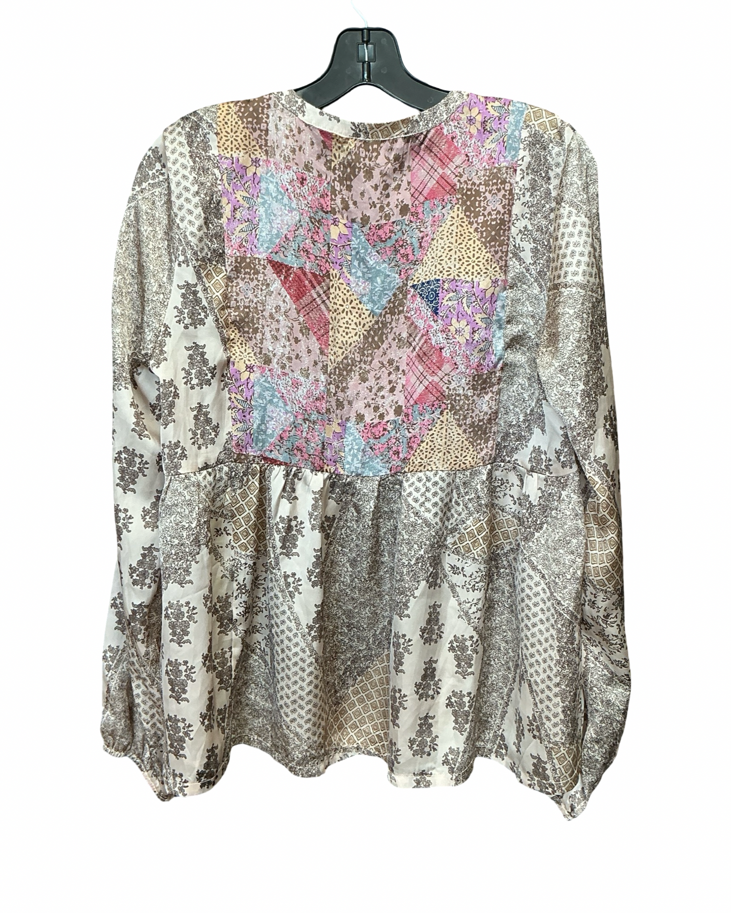 Top Ls By Mystree In Pink & Tan, Size:M