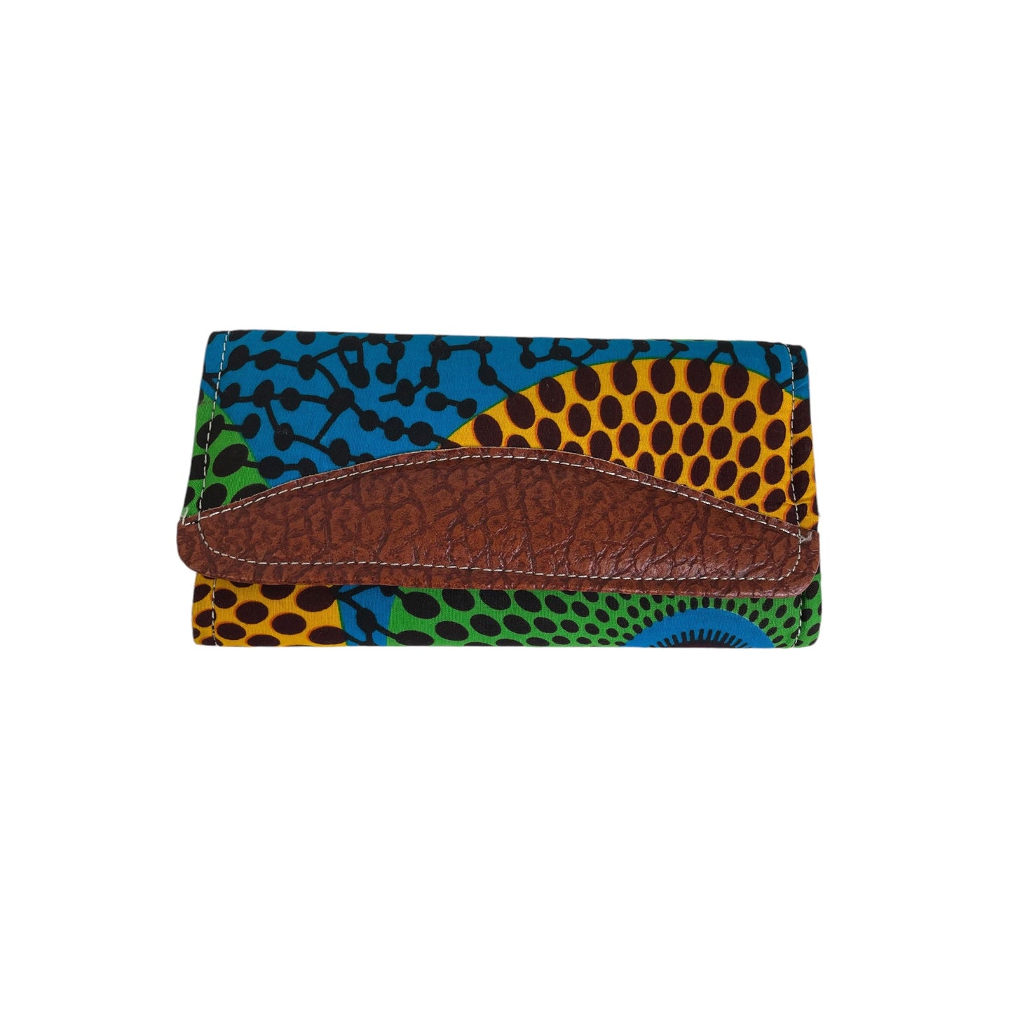 Wallet By Cme In Blue, Size:Large