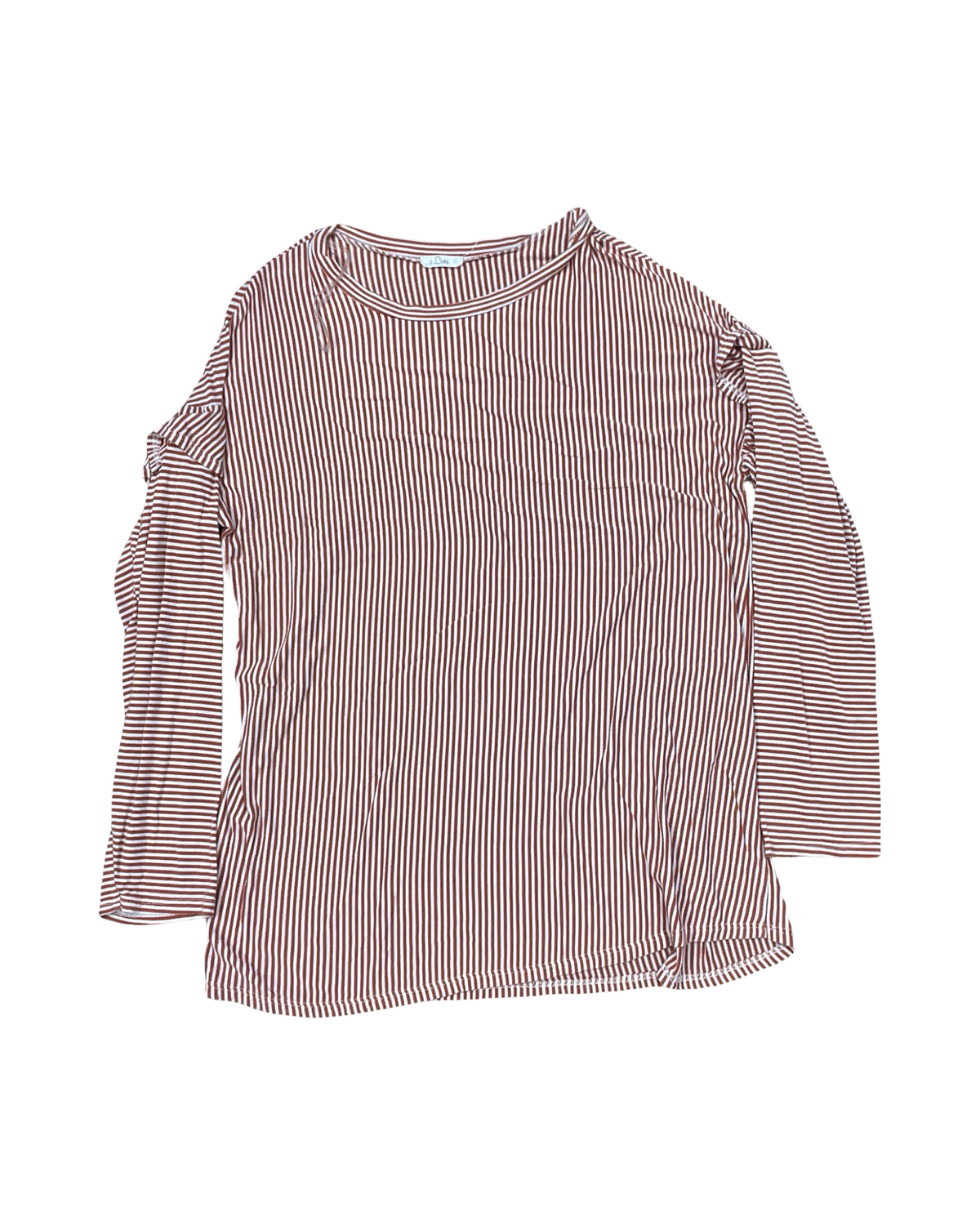 Top Ls Basic By Luna In Orange, Size:L