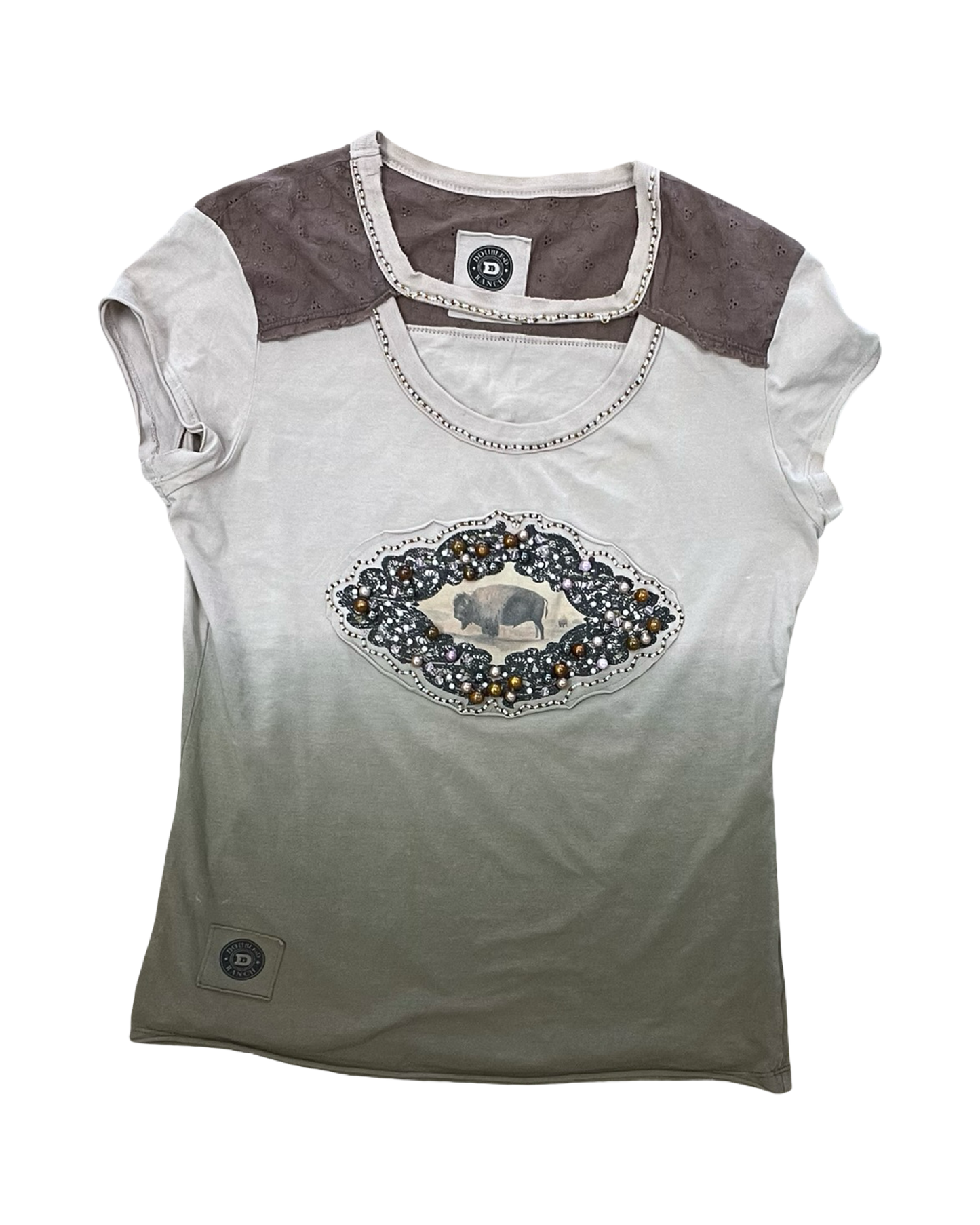 Top Ss By Double D Ranch In Brown & Tan, Size:S