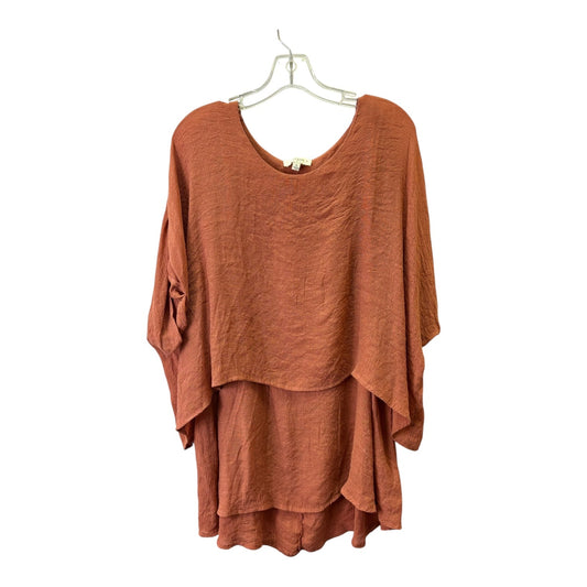Top Ss By Umgee In Tan, Size:Xl