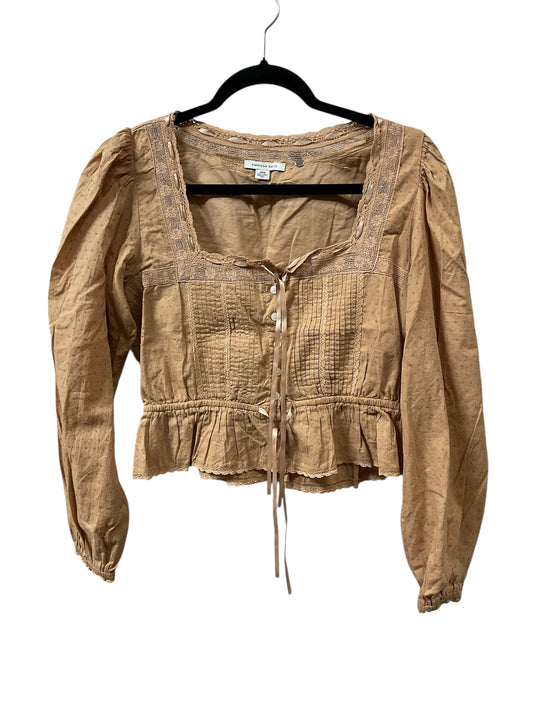 Top Ls By American Eagle In Brown, Size:Sp