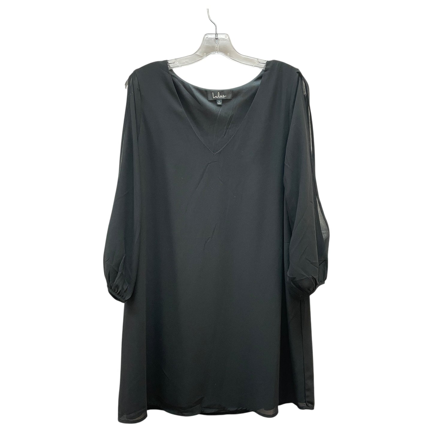 Dress Party Short By Lulus In Black, Size:L