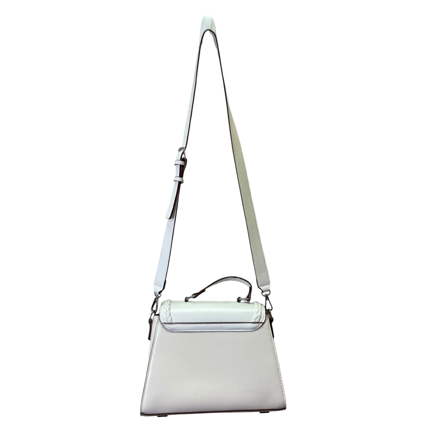 Handbag By Bcbgeneration In White, Size:Medium