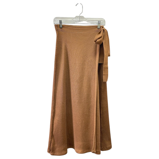 Skirt Maxi By UDEL In Tan, Size:S