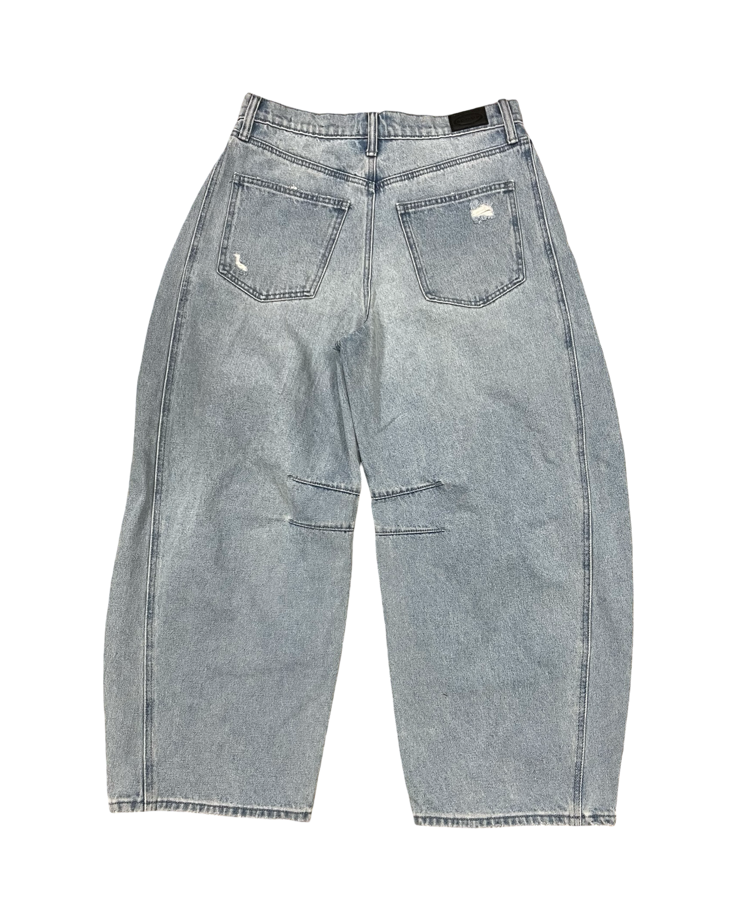 Jeans Wide Leg By Scoop In Blue Denim, Size:0