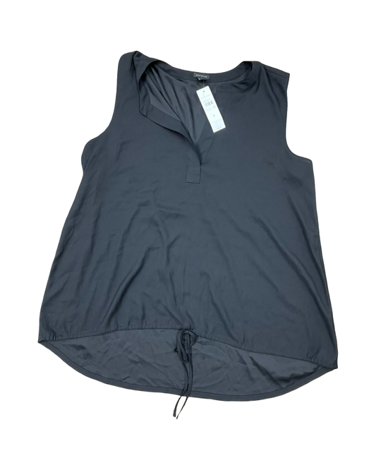 Top Sleeveless By Ann Taylor In Black, Size:L