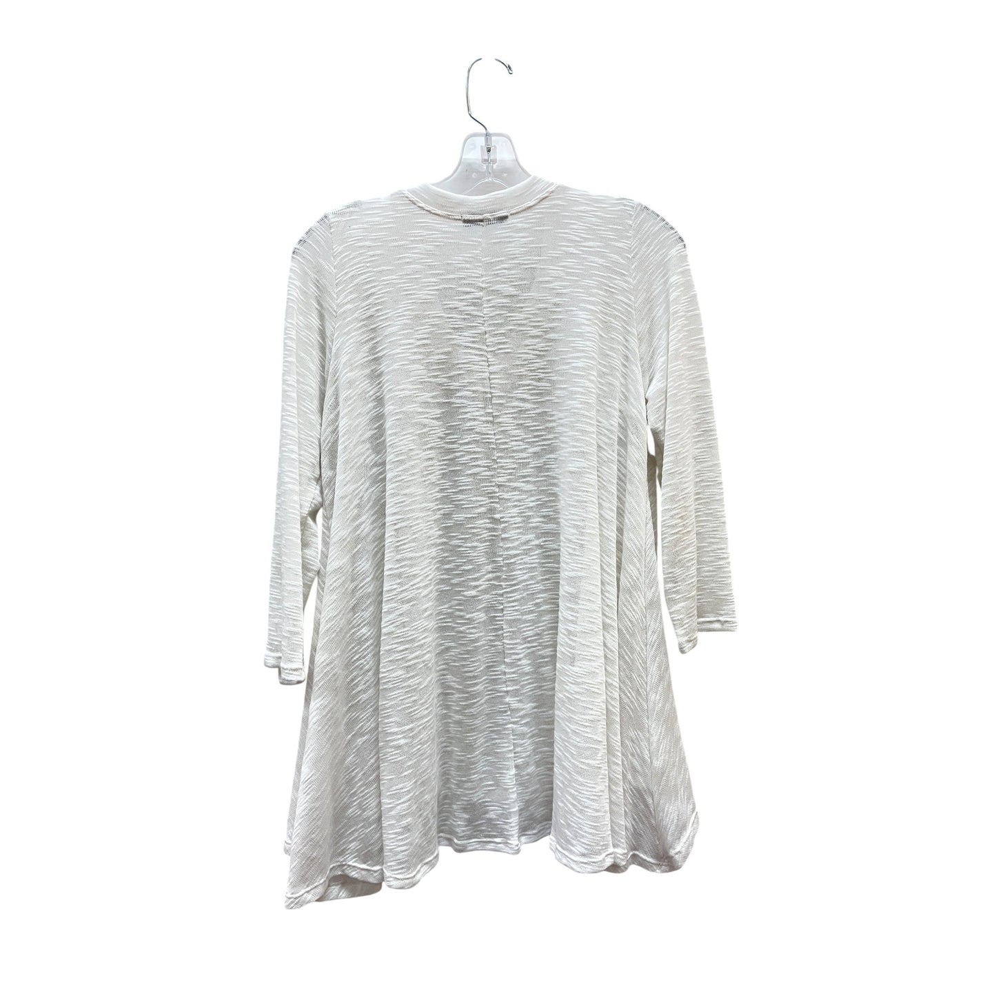 Sweater By Dare In White, Size:1X