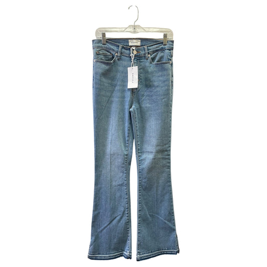 Jeans Flared By Frame In Blue Denim, Size:6