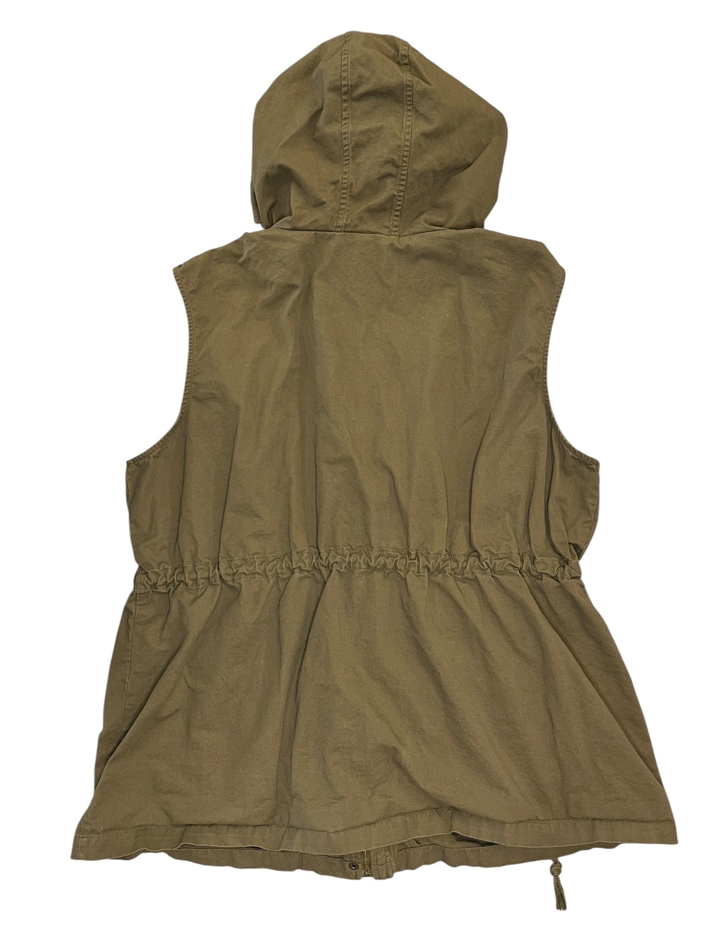 Vest Other By Zenana Outfitters In Green, Size:3X