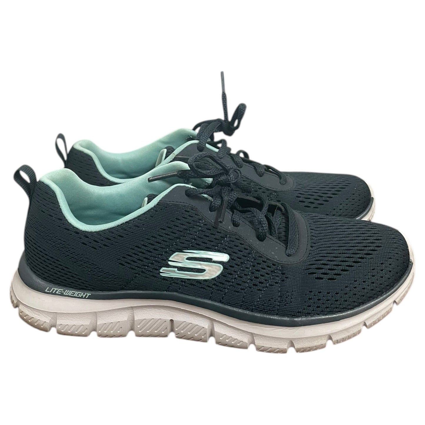 Shoes Athletic By Skechers In Blue, Size:8.5