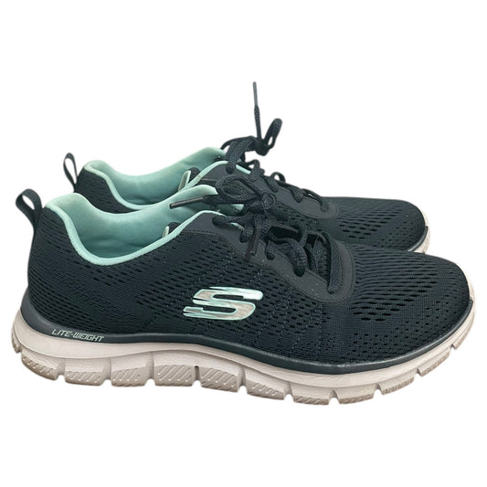Shoes Athletic By Skechers In Blue, Size:8.5