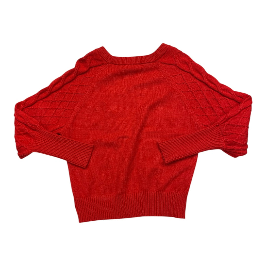 Sweater By Elie Tahari In Red, Size:L