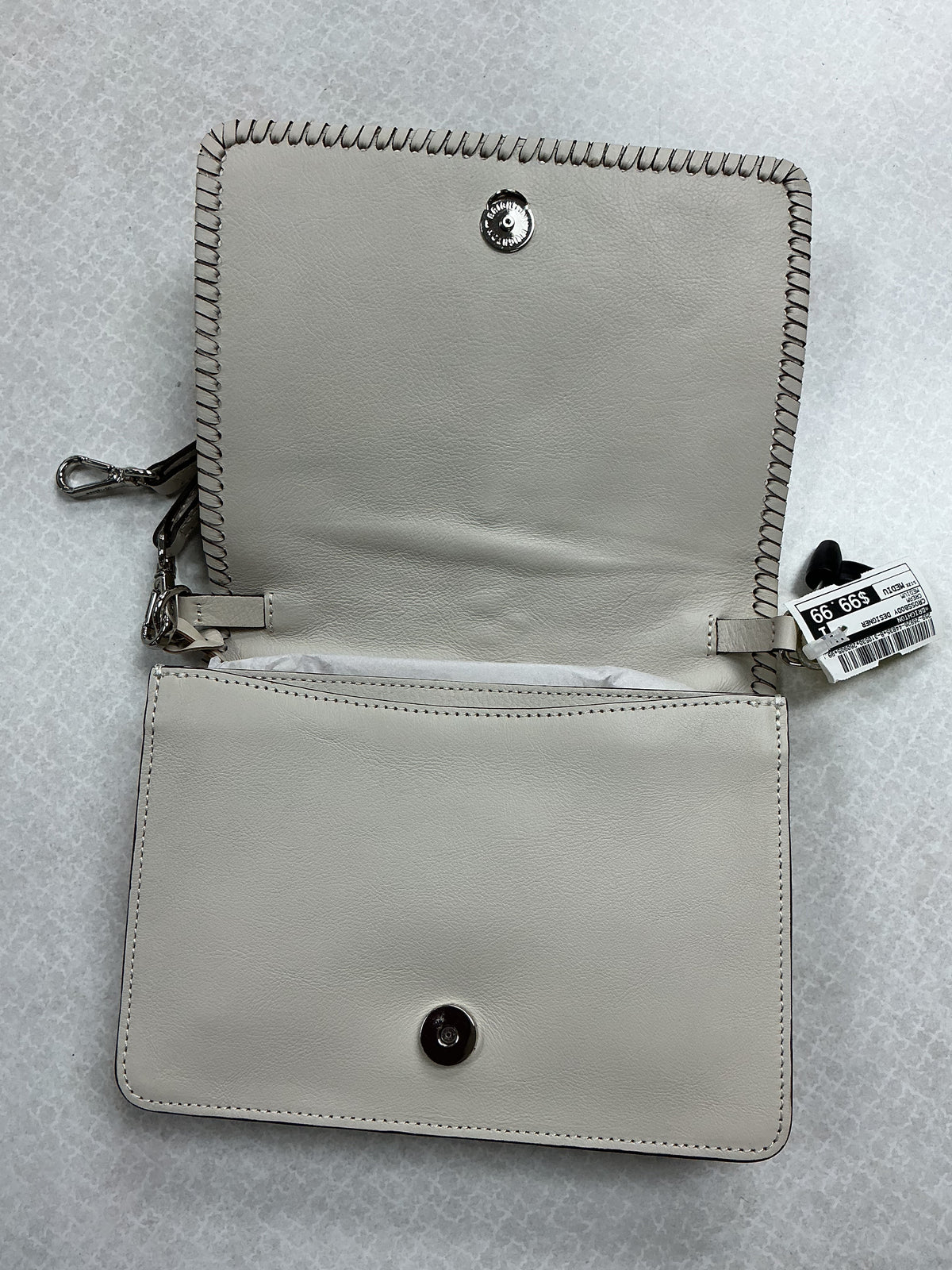 Crossbody Designer By Brighton In Cream, Size:Medium