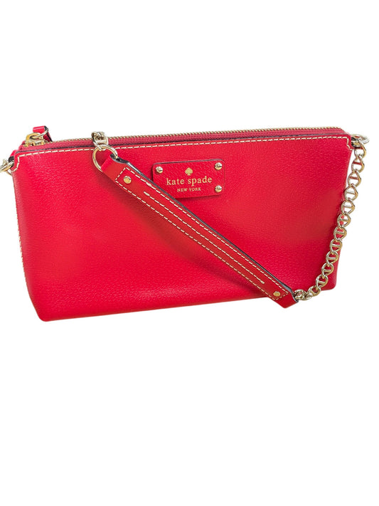 Handbag Designer By Kate Spade In Red, Size:Small