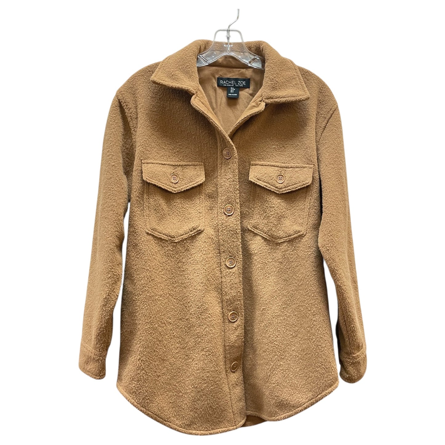 Jacket Shirt By Rachel Zoe In Beige, Size:S