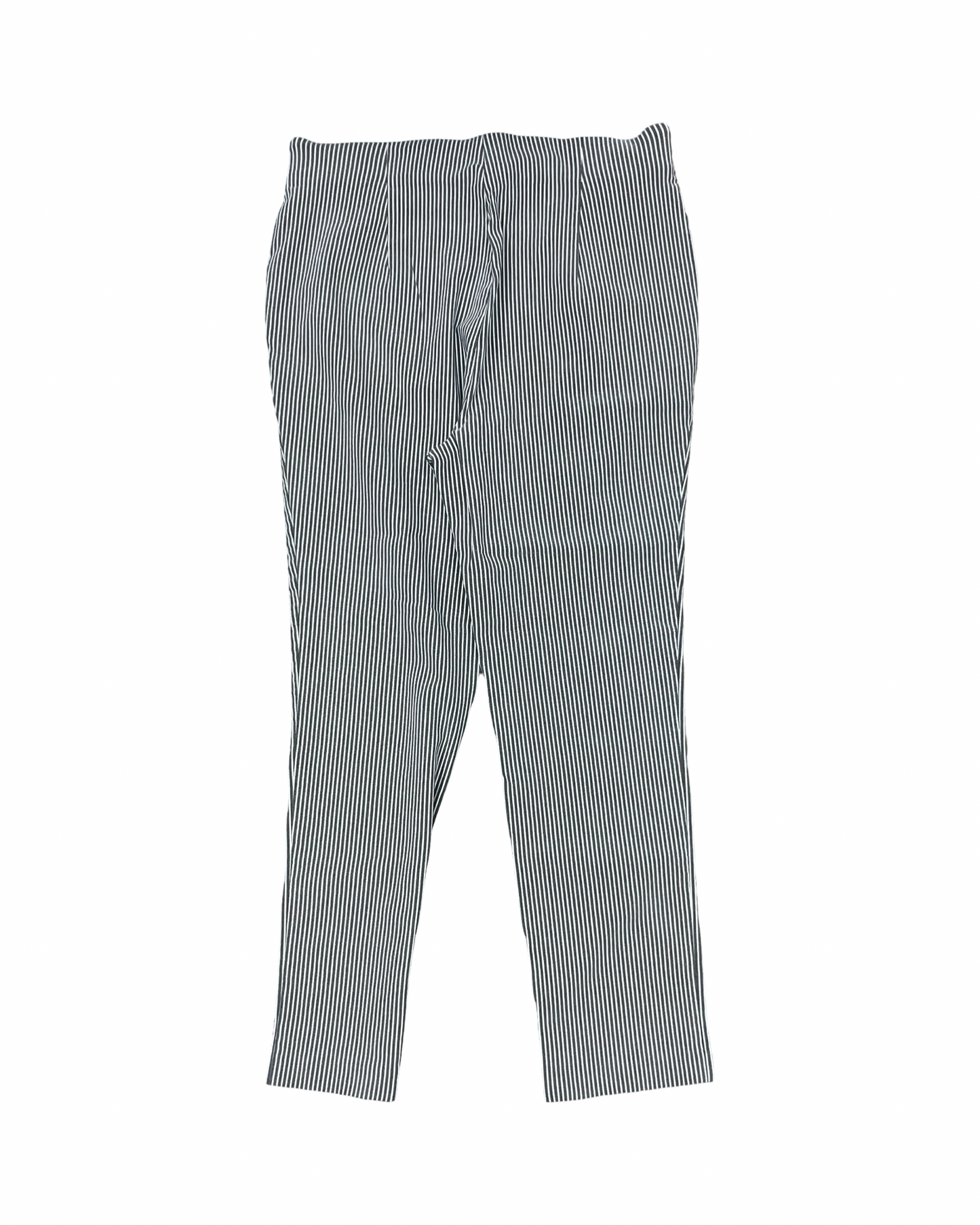 Pants Dress By Rafaella In Grey & White, Size:14
