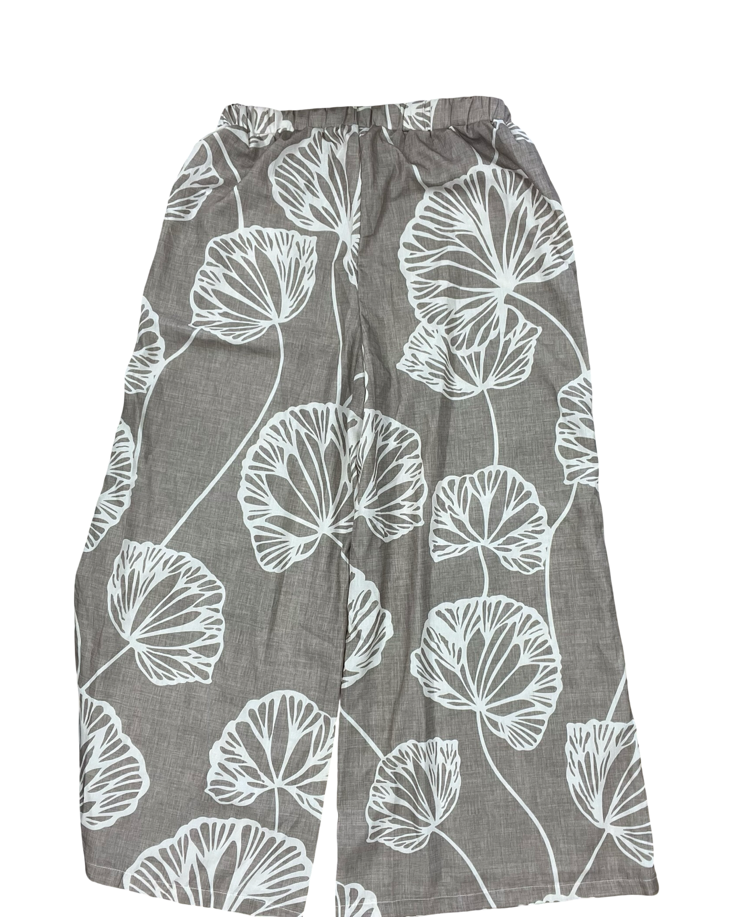 Pants Linen By Shein In Tan, Size:Xl