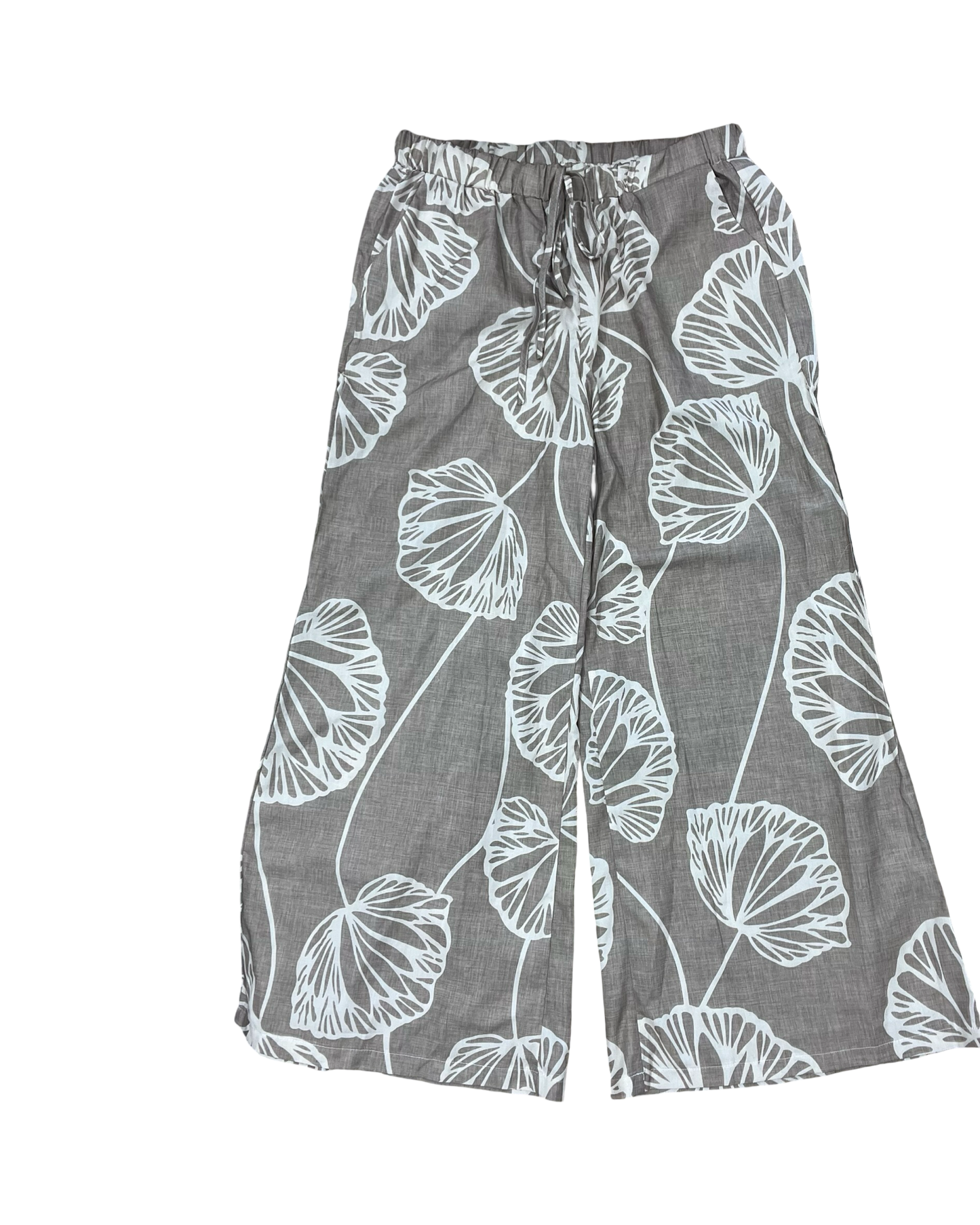 Pants Linen By Shein In Tan, Size:Xl