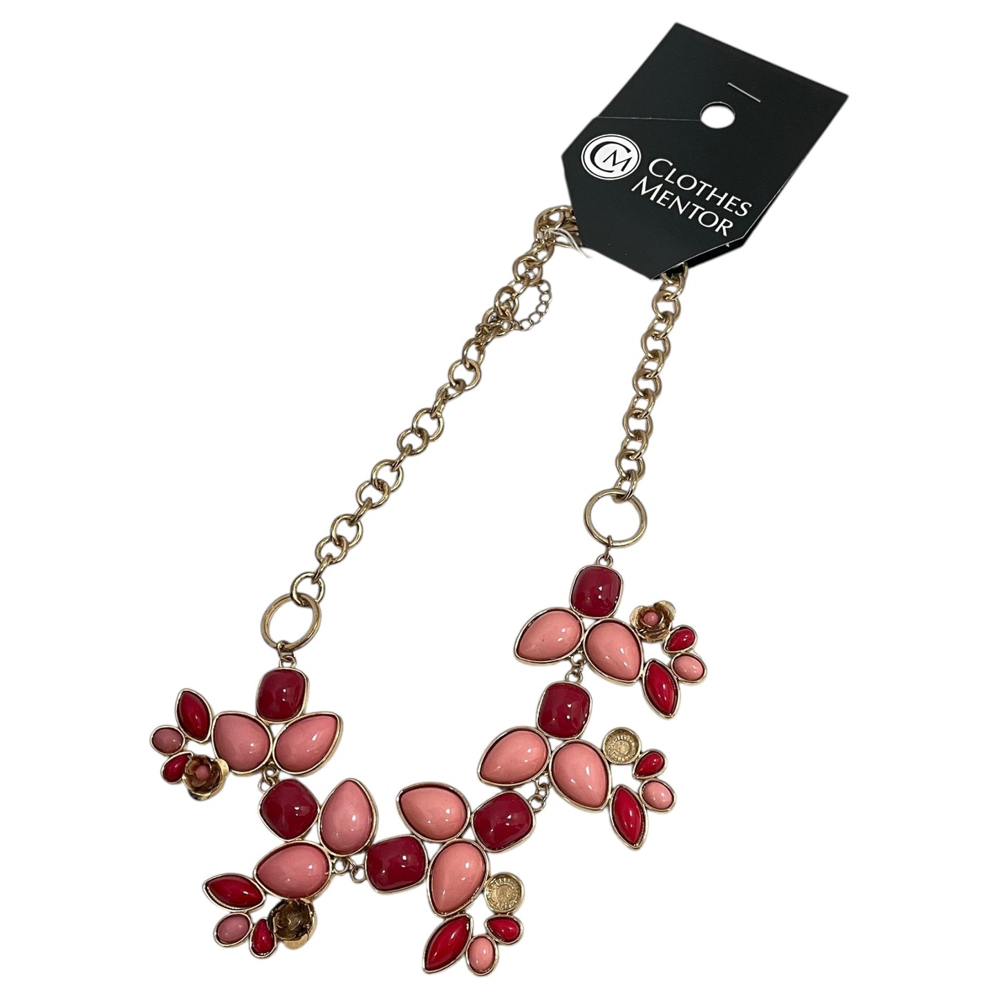 NECKLACE STATEMENT by NEW YORK AND CO In GOLD & PINK