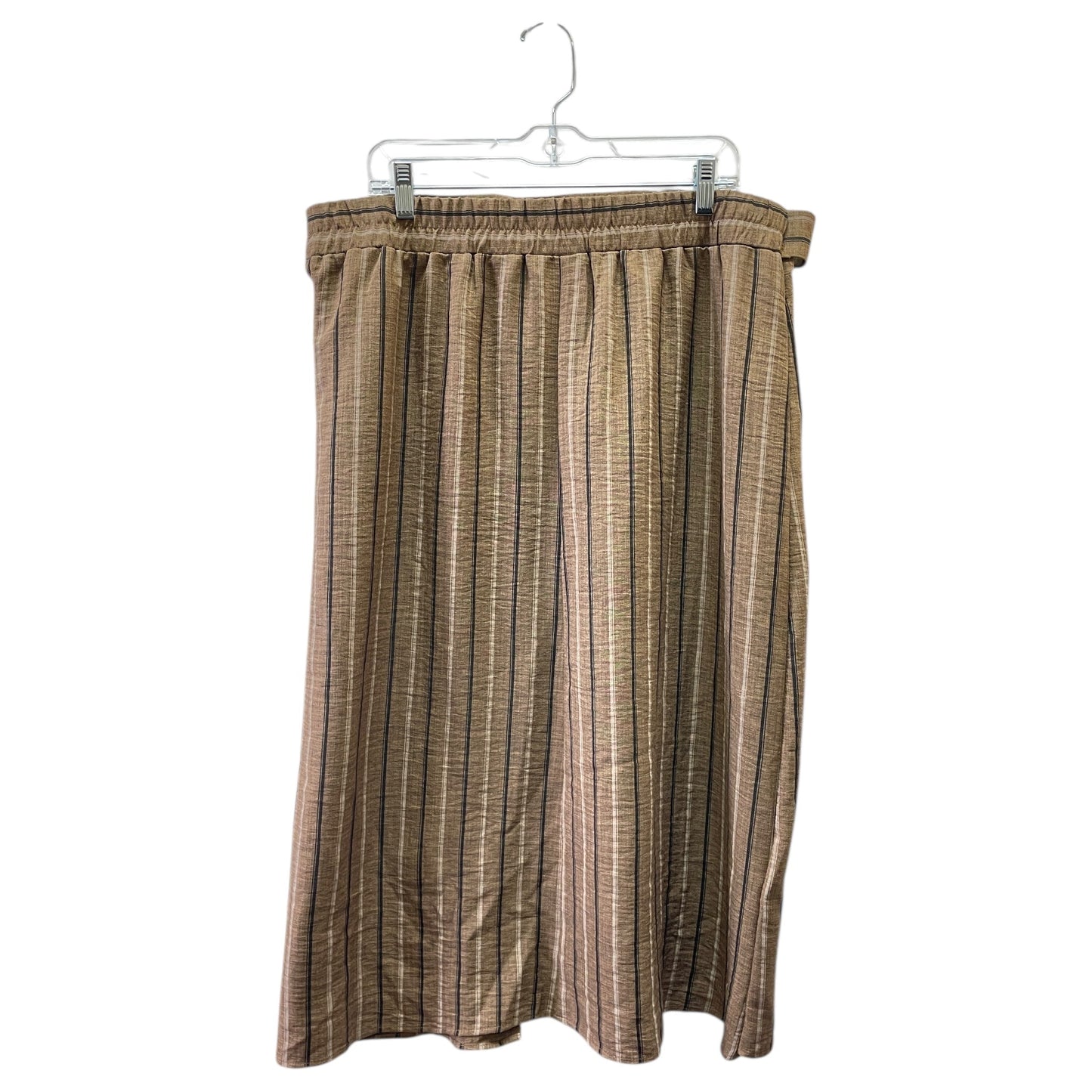 Skirt Maxi By Nycc In Brown, Size:Xl