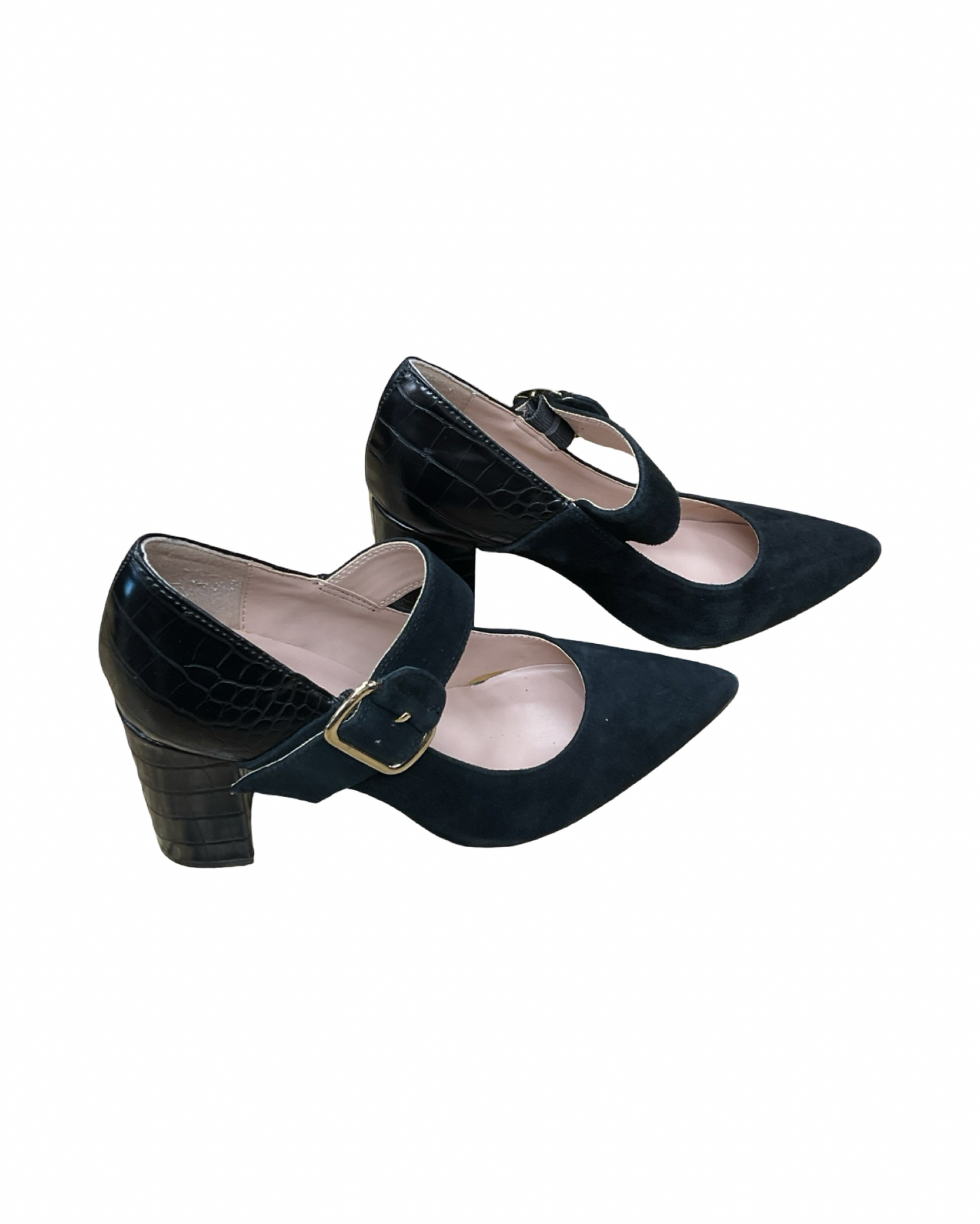 Shoes Heels Block By Tommy Hilfiger In Black, Size:8