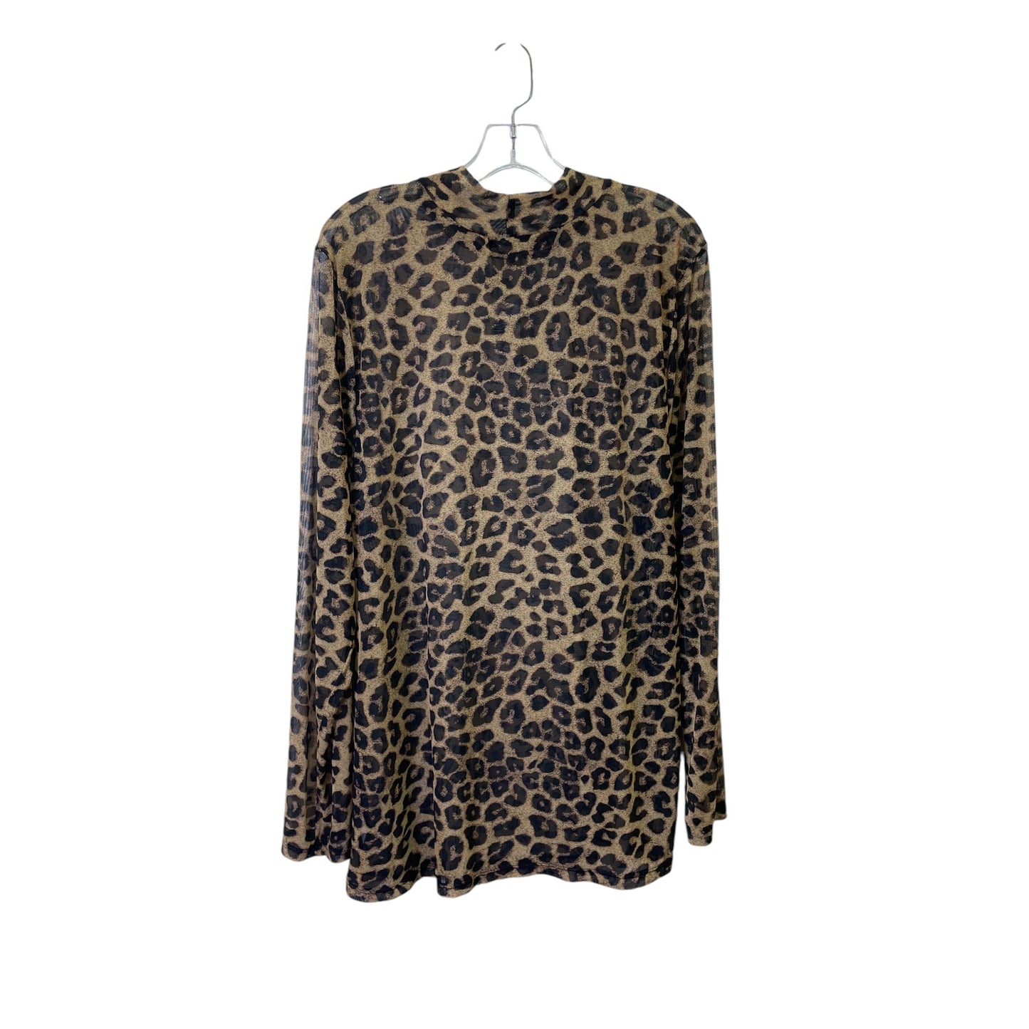 Top Ls Basic By Torrid In Animal Print, Size:4X