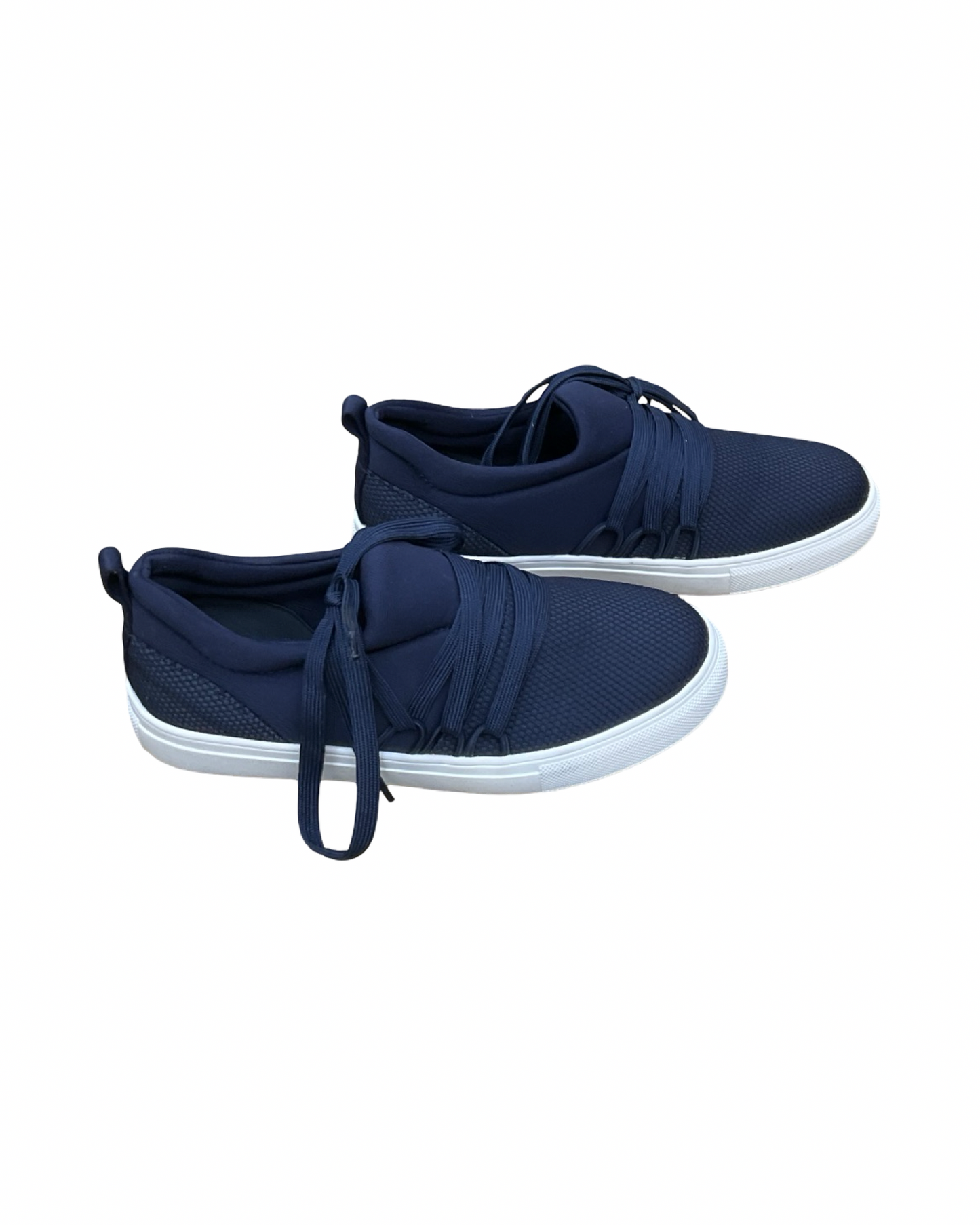 Shoes Sneakers By Clothes Mentor In Blue, Size:6