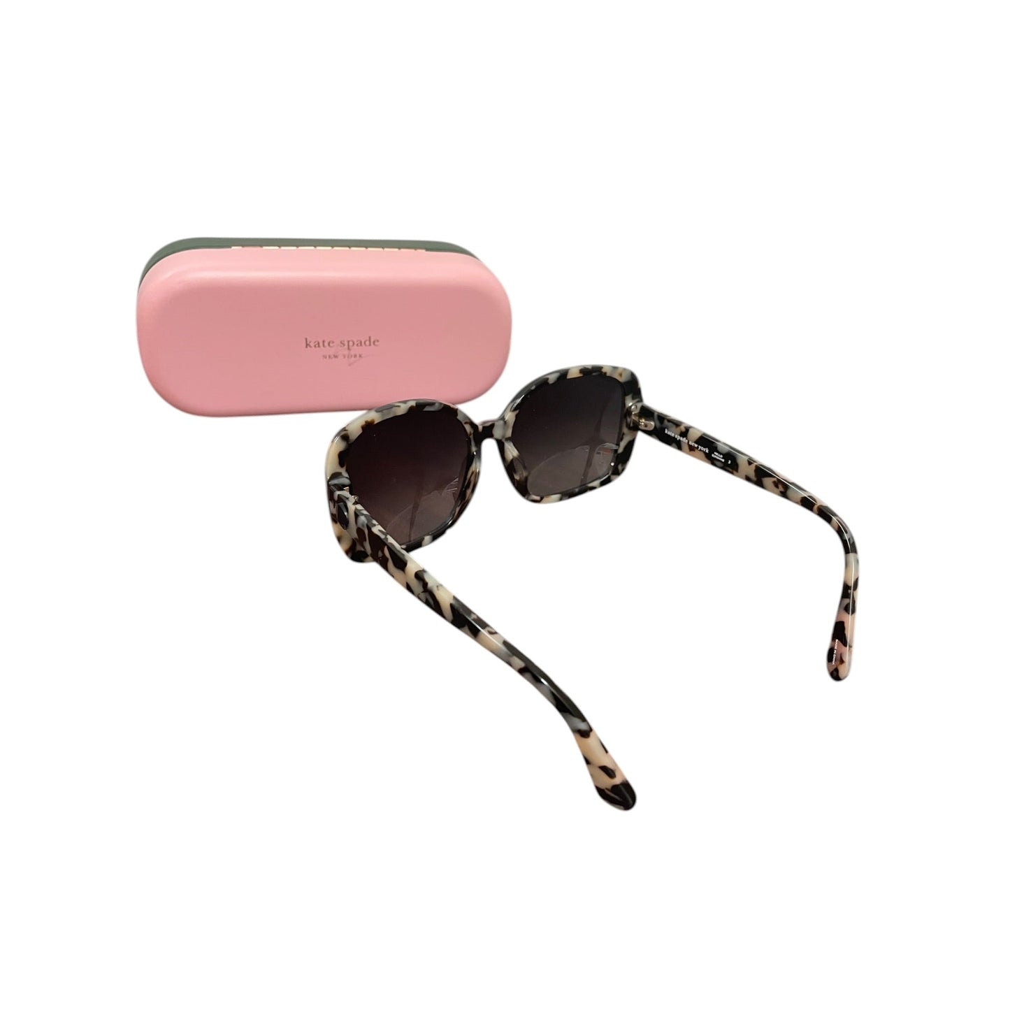 Sunglasses Designer By Kate Spade In Black