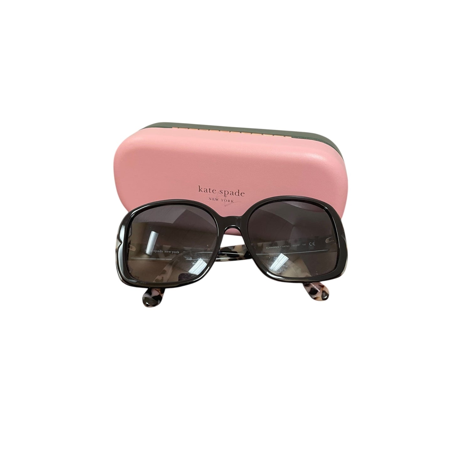 Sunglasses Designer By Kate Spade In Black