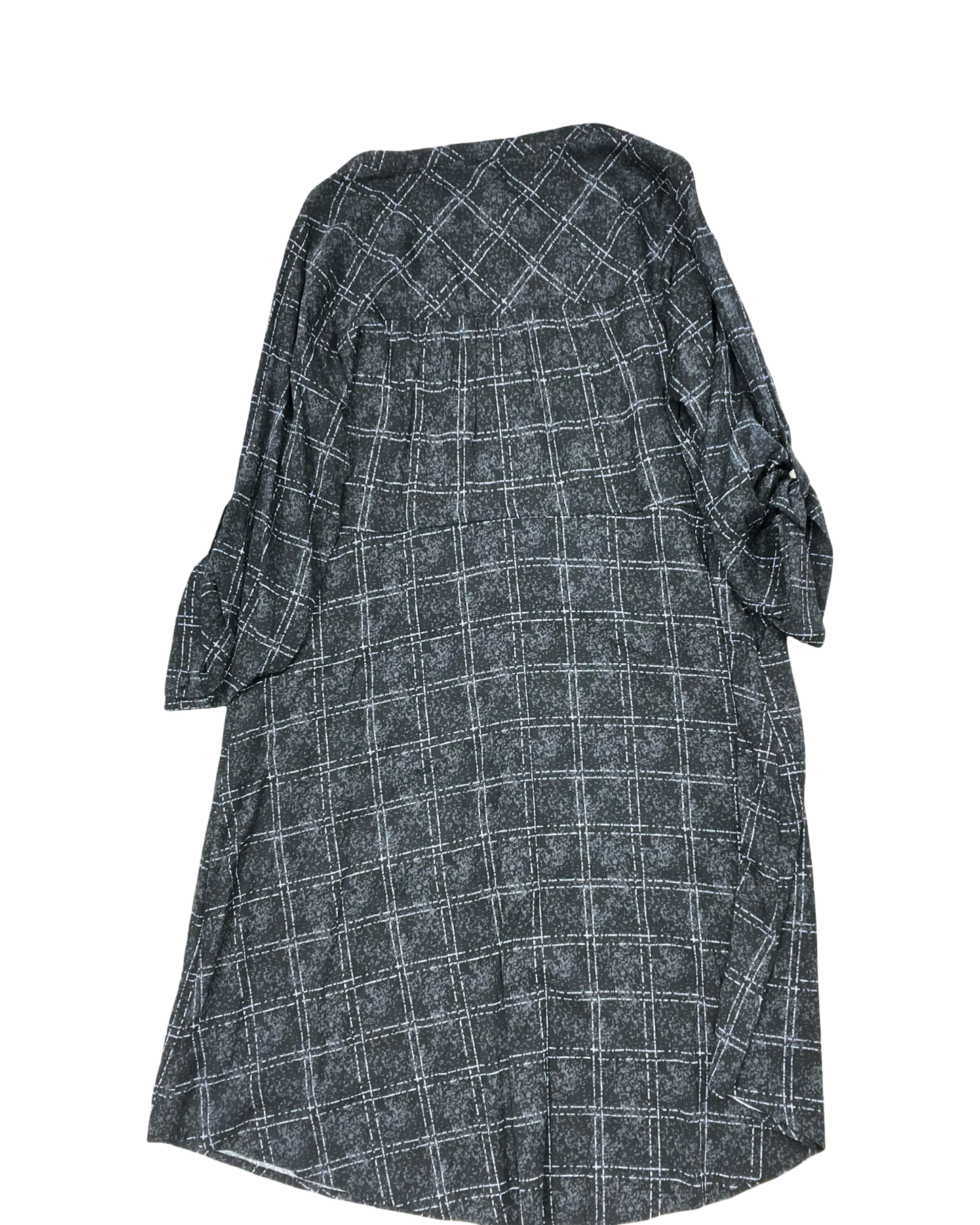 Dress Casual Midi By Torrid In Black & Purple, Size:L