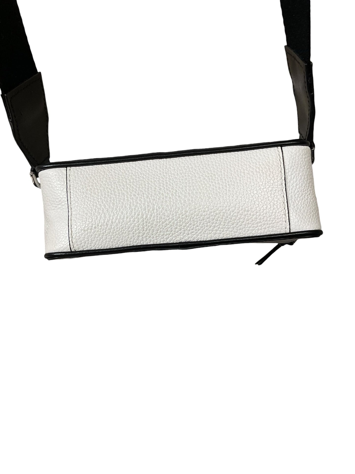 Crossbody Designer By Michael Kors In Black & White, Size:Small