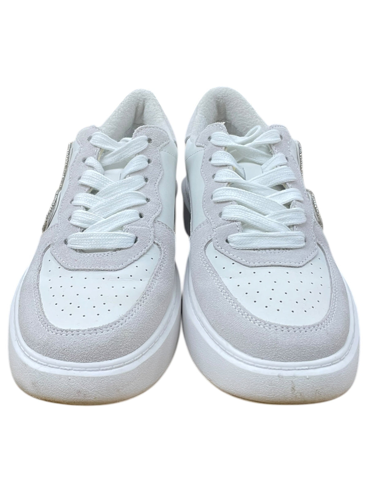 Shoes Sneakers By Gianni Bini In Grey, Size:7.5