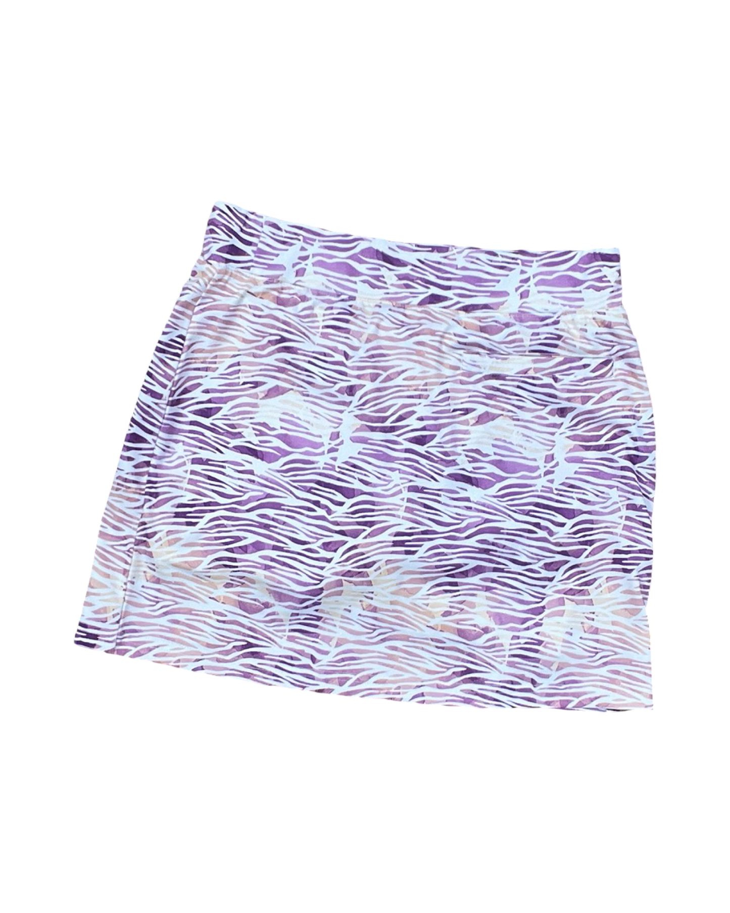 Skort By Pebble Beach In Purple & Yellow, Size:Xs