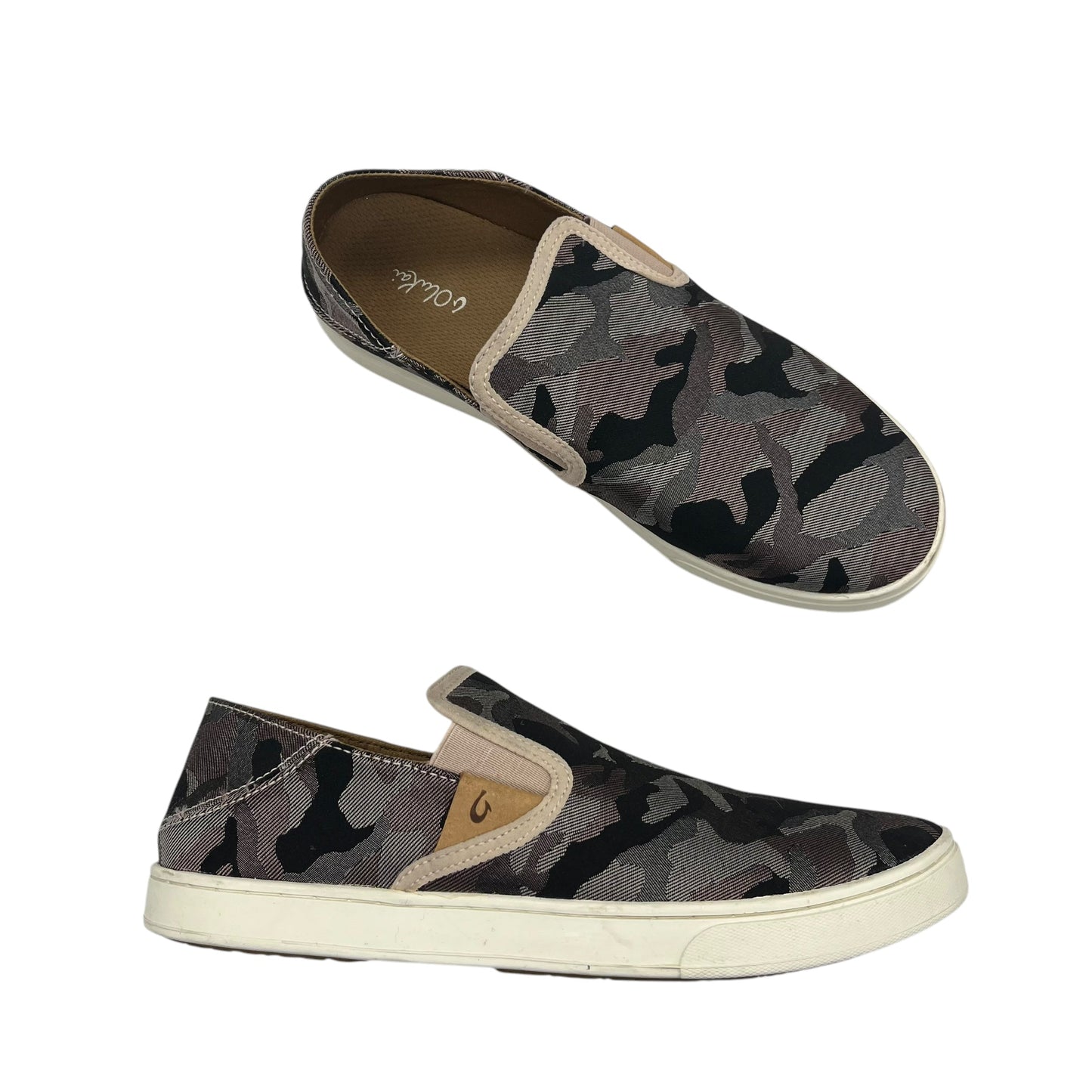 Shoes Flats By Olukai In Camouflage Print, Size:9.5