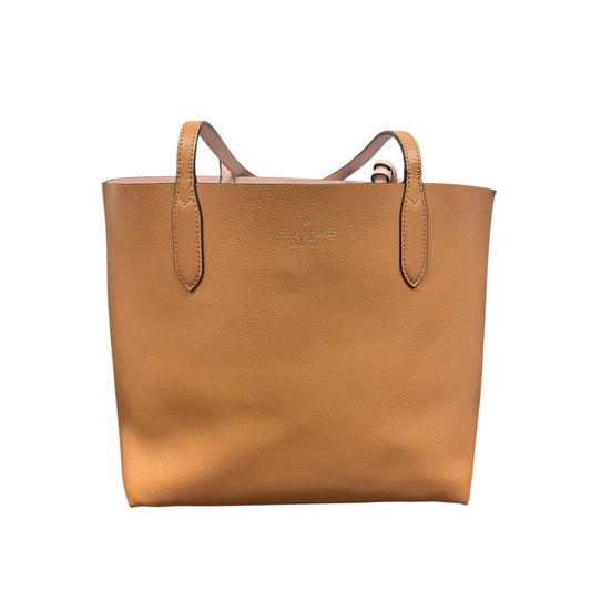 Tote Designer By Kate Spade In Brown, Size:Large