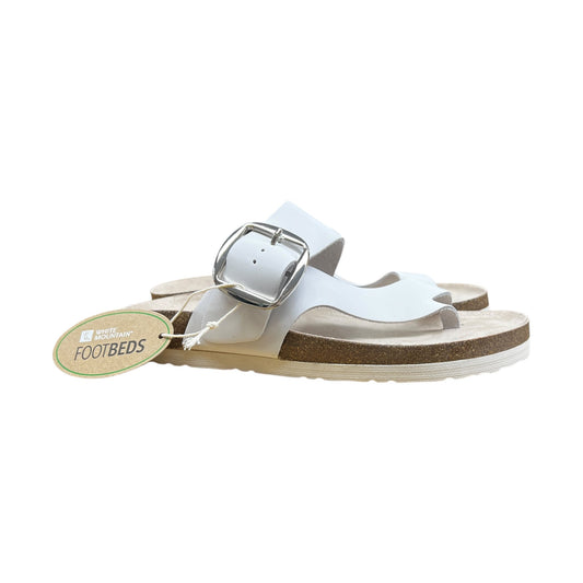 Shoes Flats By White Mountain In White, Size:7