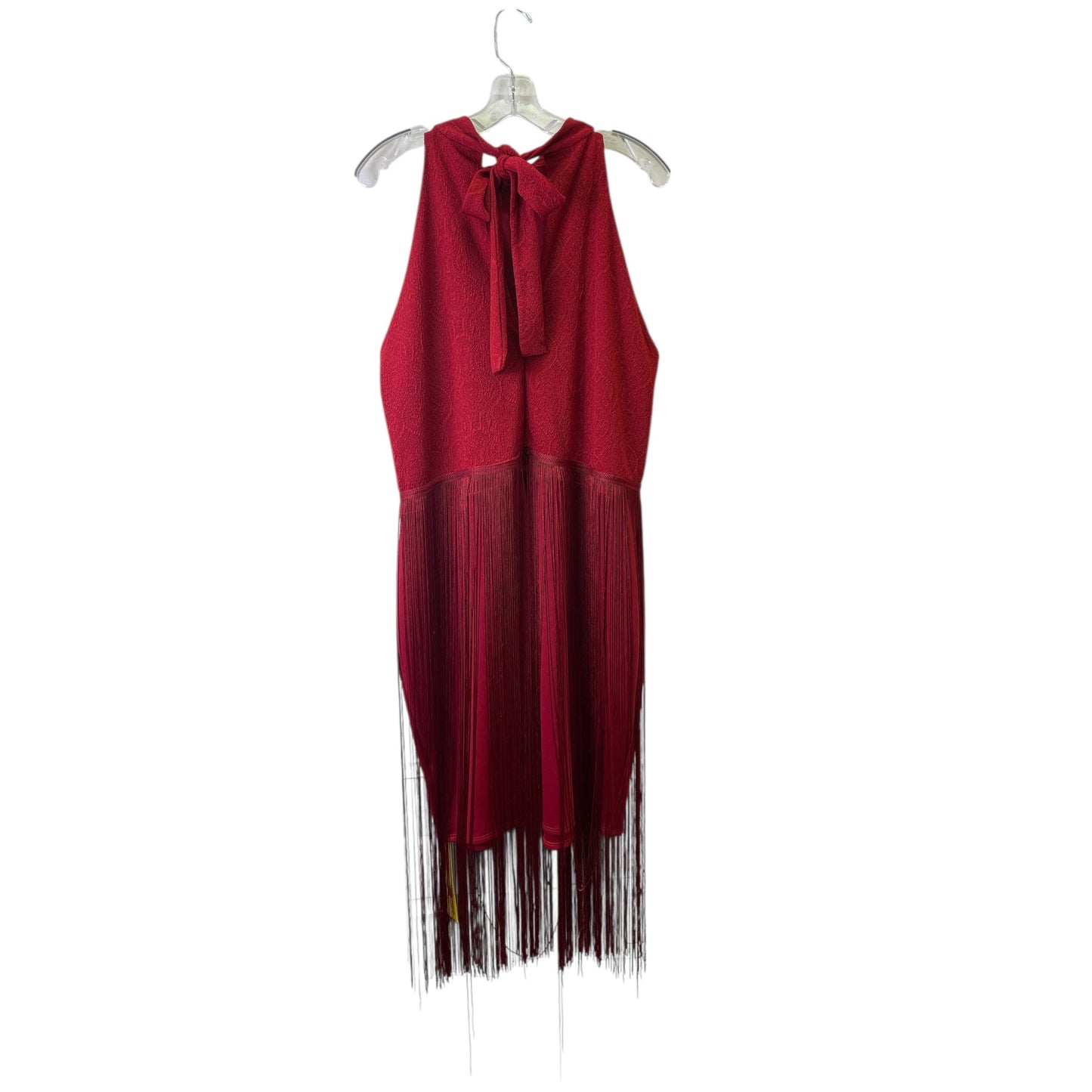 Dress Casual Midi By Simply Be In Red, Size:2X